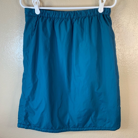 Mont-Bell America Teal/Black Therma Wrap Reversible Trail Skirt O/S - Picture 4 of 7
